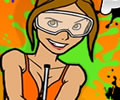 Babes no Paintball - Jogos de paintball