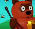 Bear And Bees - Pegando mel