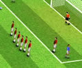 Concentrando-se para fazer gols