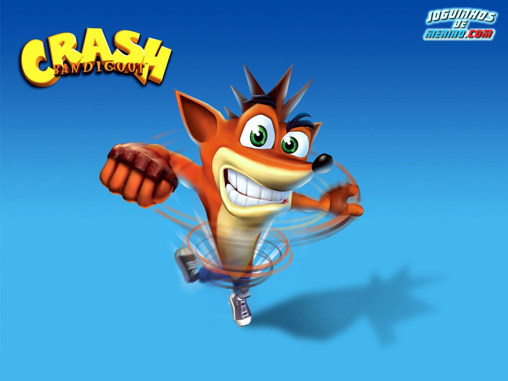 Crash Bandicoot Rodopiando