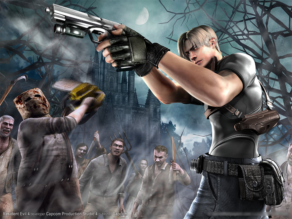 Resident Evil 4 motosserra